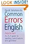 Quick Solutions to Common Errors in English: An A-Z Guide to Spelling, Punctuation and Grammar (How to Books)