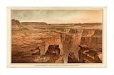 The Grand Canyon at the foot of the Toroweap - Looking East, 1882 by William Henry Holmes; Clarence