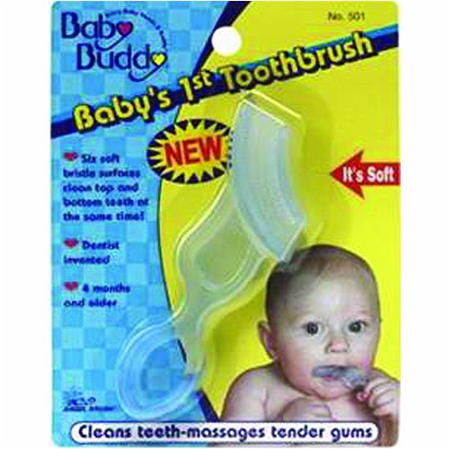 Childrens Toyshop  Toys : Baby Buddy: Baby's 1st Toothbrush - Asst Colors