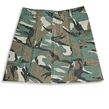 Gold Rush - Girls Camoflague Skirt, Green, Black, Brown