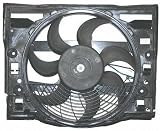 00 BMW 323CI 323-ci A/C CONDENSER FAN SHROUD ASSEMBLY, FAN, SHROUD, MOTOR (2000 00) B190903 6454690507