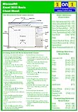 Microsoft Excel 2003 Basic Cheat Sheet