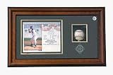 8 x 10 Horizontal Picture and Baseball Shadow Box with Wood Frame