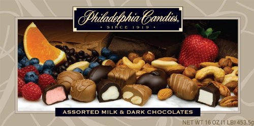 Philadelphia Candies Assorted Milk and Dark Boxed Chocolates