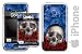 New Apple iPhone Designer Skin Removable Vinyl. - BoneCollector - Blue