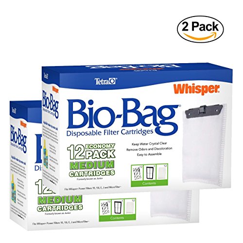 Tetra Whisper Unassembled Bio-Bag Filter Cartridges