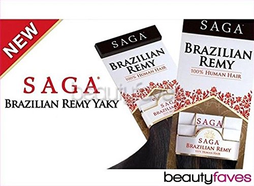 Saga Brazilian Keratin Remy Human Hair Weave - REMY YAKY 14