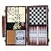 6-in-1 Game Set in Carrying Case
