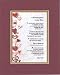 A Granddaughter's Loving Ways Poem on 11 x 14 inches Double Beveled Matting
