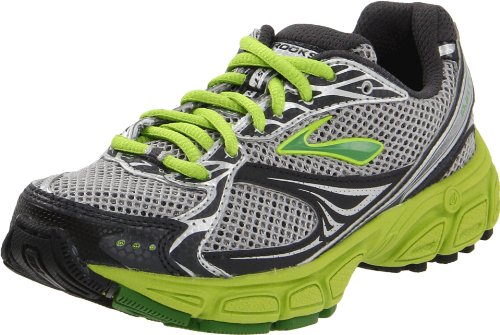 BROOKS Ghost Junior Laufschuhe, Silber/GrÃ¼n, 37.5 - Breite D