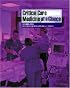 Critical Care Medicine at a Glance (At a Glance)