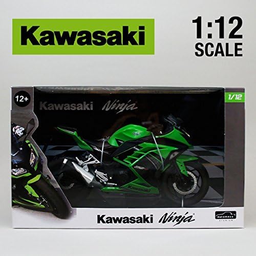 JOY CITY Joy City 1/12 Automaxx Kawasaki Ninja 300 (2014) Green (Green) Auto Mac Kawasaki Ninja Ninja green