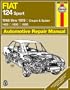 Fiat 124 Sport/Spider  '68'78 (Haynes Repair Manual)