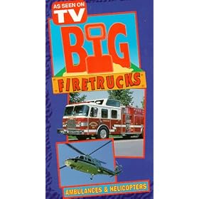Big Firetrucks: Ambulances & Rescue Helicopters [VHS]