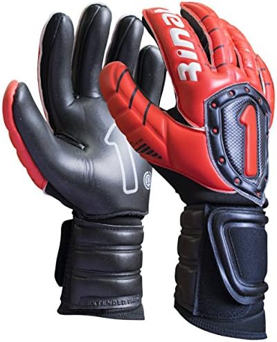 Rinat Goalkeeper Glove Bellator Professional (RED/BLACK, 10)