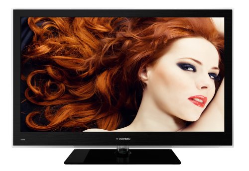Thomson 42FS4246C 106,7 cm (42 Zoll) LED-Fernseher, Energieeffizienzklasse B (Full HD, 100Hz, DVB-C/-T, CI+, USB) hochglanz schwarz