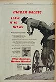 1956 Ad Steve Donovan Western Marshal NBC TV Cowboy - Original Print Ad