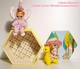 プチブライス オフィシャルDPケース リトルロッジ イエロー&アイボリー