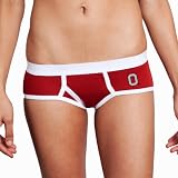 NCAA Ohio State Buckeyes Boy Brief Panties, Red, X-Small