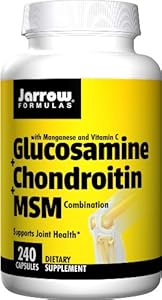 Jarrow Formulas Glucosamine and Chondroitin and MSM 475