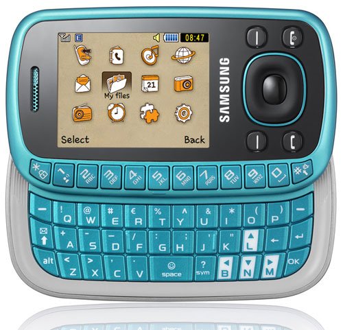 Samsung - B3310 - Téléphone portable - Quadribande - Ecran 2 - Appareil photo 2 Mpix - Lecteur MP3 - Radio FM - Bluetooth - Vert jade