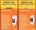 four canon bci-24 inkjet cartridges 2 black and 2 colour