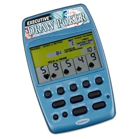Executive Handheld Electronic Draw Poker Game