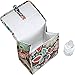 Vera Bradley Women's Cotton Lunch Sack Lunch Bag, Nomadic Floral, One Size