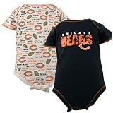 Chicago Bears Infant 2-Pack Creeper Set