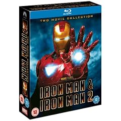Iron Man 1 & 2 Double Pack [Blu-ray] [2008][Region Free]