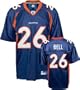 Tatum Bell Reebok NFL Navy Replica Denver Broncos Youth Jersey