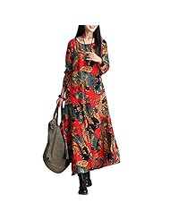 Cotton Paisley Pleated Vintage Slit  Dress