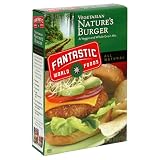 Fantastic Foods Natures Burger, 10-Ounces (Pack of 12)