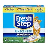 UPC 044600304410 product image for Fresh Step Cat Litter Odor Shield Scoopable, Unscented, 20 Pound Carton | upcitemdb.com