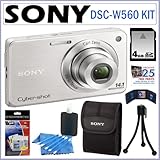 Sony Cyber-Shot DSC-W560 14.1 MP Digital Still Camera with 4x Wide-Angle Op ....