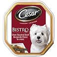Cesar  Bistro Oven Roasted Beef Burgundy Flavor, 3.5-Ounce container (Pack of 12)