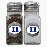 Review Bergamot  / Duke Blue Devils Basketball Shaped Logo Salt and Pepper Shaker Set