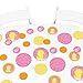 Big Dot of Happiness Pink Ducky Duck - Girl Baby Shower or Birthday Party Giant Circle Confetti - Party Decorations - Large Confetti 27 Count