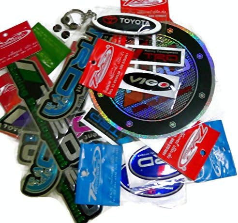 Set of 20 PCS Toyota Graphic Car Truck Bumper Wall Window Decal Sticker By Random.