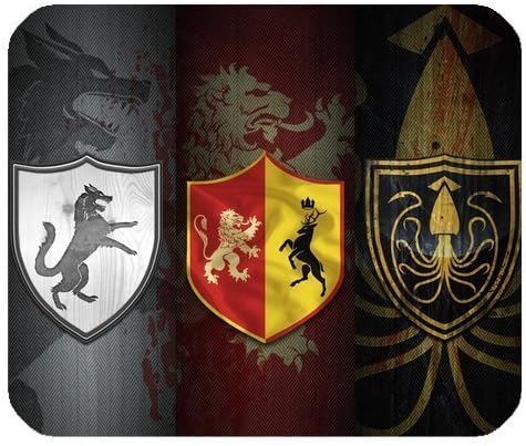 220mm*180mm*3mm Mouse Pad With Game Of Thrones Deisgn By windy City Accessories