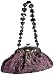 Mary Frances Accessories Silver Lining Evening Bag,Pink/Silver,one size Mary Frances Accessories Silver Lining Evening Bag,Pink/Silver,one size