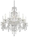 Schonbek Sterling Collection 12-Light Crystal Chandelier