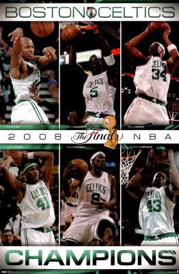 (22x34) Boston Celtics (2008 NBA Champions) Sports Poster Print