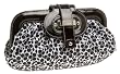 Rafe Morgan Fabric & Patent Leather Clutch