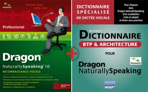 City Travel Guides Discounted  Logiciels : Dragon NaturallySpeaking professional v10 + dictionnaire btp/architecture