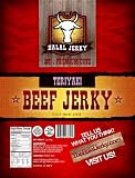 Halal Beef Jerky - Teriyaki Flavor 3 Oz Bag