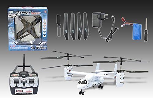 Sven Osprey 4.5ch Radio Control Aircraft RTF 2.4ghz ,Black/silver