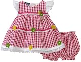 So La Vita Baby-girls Infant Pin Tuck Yoke Dress