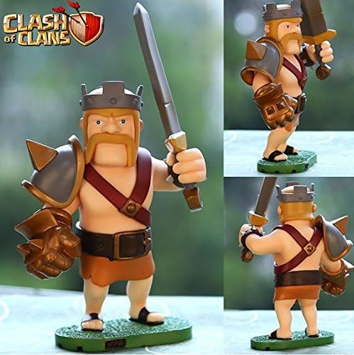 Coc Game Clash of Clans Barbarian King PVC Figure Collectible Toy