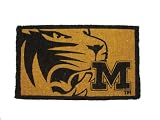 Missouri Tigers Bleached Welcome Mat (Doormat) 18X30 Welcome Mat Bleached-U Of Missouri - NCAA Col